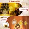imageGoplus 3 PCS PreLit Lantern Balls HangingStanding Christmas Ornaments with 732 Bright LED Lights Zip Ties ampamp Ground Stakes Large Tree Globe Lights for Indoor ampamp Outdoor Holiday Party Decorations