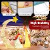 imageGoplus 5 FT Christmas Nativity Set PreLit Nativity Scene w 140 Warm White LED Lights Weatherproof Holy Family Holiday Decoration wZip Ties ampamp Stakes for Indoor Outdoor5 FT x 48 FT