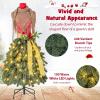 imageGoplus 5ft PreLit Dress Form Christmas Tree Artificial Xmas Tree with Female Mannequin Torso Scarf 248 Lush Branch Tips 100 Warm White LED Lights Metal Stand Home Office Holiday Decoration