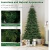 imageGoplus 6ft Artificial Christmas Tree Unlit Green Hinged Xmas Full Tree with 721 Lush Branch Tips PVC ampamp PE Leaves Mix Foldable Metal Stand for Seasonal Home Office Party Decoration75 FT