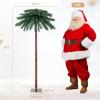 imageGoplus 6 FT PreLit Palm Tree Christmas Tree Artificial Lighted Palm Tree with 210 MultiColor LED Lights Metal Base Nonflammable 100 New PVC Tropical Xmas Tree for Home Office Holiday DecorMulticolor