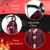 imageGoplus 8 Ft Halloween Animatronics Sound ampamp Touch Activated Grim Reaper with Sickle Glowing LED Eyes ampamp Scary Voices Standing Halloween Decoration Move Prop for Yard Garden Party Haunted House