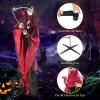 imageGoplus 8 Ft Halloween Animatronics Sound ampamp Touch Activated Grim Reaper with Sickle Glowing LED Eyes ampamp Scary Voices Standing Halloween Decoration Move Prop for Yard Garden Party Haunted House