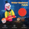 imageGoplus 8 Ft Halloween Inflatables Giant Blow up Halloween Clown Decorations with Moving Head Red Eyes and Builtin LED Lights Outdoor Halloween Decorations for Lawn Yard Garden Patio Indoors