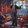 imageGoplus 82 Ft Halloween Animatronics SoundActivated Werewolf with Lightup Eyes ampamp Scary Sounds Giant Animated Outdoor Halloween Decoration Freestanding Werewolf Prop with Motion for Yard Garden