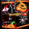imageGoplus 9 FT Halloween Inflatable Outdoor Decoration Blow up Grim Reaper Driving Pumpkin Carriage with Skeleton Dragon ampamp Skull Wheels Builtin LED Lights Holiday Decorations for Garden Yard ampamp Lawn