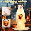 imageGoplus Halloween Light Up Family Ghosts 4 PCS LED Glowing Halloween Ghosts Lifesize Standing Family Ghosts for Yard Garden Lawn Festival Holiday Party
