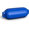 imageGoplus Boat Fenders 4 Pack 3mm Thick UVResistant Pontoon Boat Bumper TwinEye Ribbed Inflatable Boat Fenders for Docking Protection 85quot X 27quot 65quot X 23quotBlue