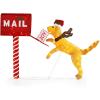 imageGoplus 35 FT Lighted Dachshund Climbing Mailbox PreLit Christmas Holiday Decoration with 120 Warm White LED Lights Christmas Mailbox with Wiener Dog for Indoor Party Outdoor Yard Lawn ampamp Garden