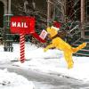 imageGoplus 35 FT Lighted Dachshund Climbing Mailbox PreLit Christmas Holiday Decoration with 120 Warm White LED Lights Christmas Mailbox with Wiener Dog for Indoor Party Outdoor Yard Lawn ampamp Garden