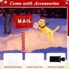 imageGoplus 35 FT Lighted Dachshund Climbing Mailbox PreLit Christmas Holiday Decoration with 120 Warm White LED Lights Christmas Mailbox with Wiener Dog for Indoor Party Outdoor Yard Lawn ampamp Garden