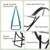 imageGoplus 40Inch Tubular Steel Log Hoop Firewood Storage Rack Holder Round Display325 inch