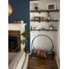 imageGoplus 40Inch Tubular Steel Log Hoop Firewood Storage Rack Holder Round Display41 inch