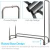imageGoplus 4FT Firewood Rack Outdoor with Cover Heavy Duty Firewood Log Holder Waterproof Weather Resistant Fire Wood Rack Storage Stacker Steel Tubular Log Stand for Fireplace Patio Courtyard4FT