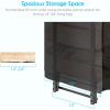 imageGoplus 4FT Firewood Rack Outdoor with Cover Heavy Duty Firewood Log Holder Waterproof Weather Resistant Fire Wood Rack Storage Stacker Steel Tubular Log Stand for Fireplace Patio Courtyard8FT