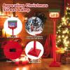 imageGoplus 59 Inch Musical Christmas Street Lamp Festive Lamp Post wSoundActivated Snow Globe Lantern Christmas Tree Santa Soldier ampamp Gift Boxes Snow Falling Lamp for Home Porch59 Musical Christmas Street Lamp
