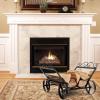 imageGoplus Firewood Rack Outdoor with Wheels 20 Small Decorative Firewood Carrier Log Rack with Elegant Patterns ampamp Raised Base Heavy Duty Metal Rolling Firewood Holder for Indoor Fireplace Fire Pit