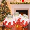 imageGoplus Indoor Outdoor Christmas Decoration PopUp Christmas Ball Ornament with 80 LED Lights and Timer PreLit Light Up Standing ampamp Hanging Xmas Lantern Ball with Base for Holiday Yard Lawn Porch