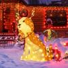 imageGoplus Lighted Christmas Dog Indoor Outdoor Puppy Decoration wLED Lights 4 Ground Stakes Cable Tiers Deer Antlers Decoration Light up Animal Decoration for Yard Patio Lawn Garden Party