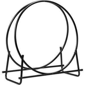 imageGoplus 40Inch Tubular Steel Log Hoop Firewood Storage Rack Holder Round Display325 inch