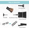 imageGoplus 3 in 1 Snow Shovel Set Emergency Snow Removal Kit for Car Truck and Camping Portable Snow Brush and Scraper with Carrying Bag Black