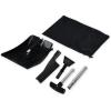 imageGoplus 3 in 1 Snow Shovel Set Emergency Snow Removal Kit for Car Truck and Camping Portable Snow Brush and Scraper with Carrying Bag Black