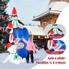 imageGoplus 6 Ft Christmas Inflatables Blow up PreLit Letters to Santa Mailbox with Penguins ampamp Snow Man Outdoor Christmas Decorations with LED Lights Xmas Inflatable Post Box for Yard Party Indoors