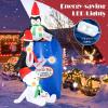 imageGoplus 6 Ft Christmas Inflatables Blow up PreLit Letters to Santa Mailbox with Penguins ampamp Snow Man Outdoor Christmas Decorations with LED Lights Xmas Inflatable Post Box for Yard Party Indoors