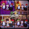 imageGoplus 6FT Christmas Inflatables LED Lighted Xmas Inflatable Penguin Family Hand in Hand Outdoor Indoor Cute Blow Up Christmas Decoration with Water Bags Ground Stakes for Party Yard Garden Lawn