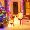 imageGoplus Lighted 2 Pieces Poodle Dogs Family Prelit Christmas Yard Decoration with 60 Warm White LED Lights Red Hat ampamp Scarf Easy Setup Christmas Holiday Dog Set Ornaments for Outdoor Indoor