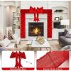 imageGoplus Lighted Christmas Doorway Arch Lightup Xmas Decoration with 240 LED Lights Removable Bow Mounting Screws ampamp Zip Ties PreLit Christmas Archway for Indoor ampamp Outdoor Displays