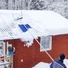 imageGoplus Snow Roof Rake 193FT Aluminum Snow Removal Tool wExtendable Handle and Sturdy Snow Slide Lightweight Roof Rake for Removing Snow Wet Leaves