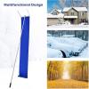 imageGoplus Snow Roof Rake 193FT Aluminum Snow Removal Tool wExtendable Handle and Sturdy Snow Slide Lightweight Roof Rake for Removing Snow Wet Leaves