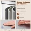 imageGoplus 19 Gal Stainless Steel Trash Can 72 L Volume in 4 Containers Motion Sensor Trash Bin wKitchen Waste Bin ampamp 2 Bottom Recycling Bins Touchless Garbage Can wSoft Close Lid Battery Operated