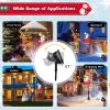 imageGoplus Christmas Projector Lights Outdoor LED Santa Claus on Sleigh Projection Lamp with 65 Adjustable Angle Lawn Stake Water Proof Landscape Decorative Lighting for Christmas Holiday Party Garden