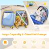 imageGoplus Kids Luggage Set 12quot ampamp 18quot Kids Carry On Luggage Set Multidirectional Wheels Suitcase Large Capacity Rolling Trolley Suitcase Gift for Boys and Girls Toddlers Children TravelCar