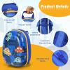 imageGoplus Kids Luggage Set 12quot ampamp 18quot Kids Carry On Luggage Set Multidirectional Wheels Suitcase Large Capacity Rolling Trolley Suitcase Gift for Boys and Girls Toddlers Children TravelCar
