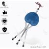 imageGoplus Walking Cane with Seat Heavy Duty Aluminum Alloy Crutch Chair with LED Light and Retractable 3 Legs Portable AntiSlip Seat Cane Lightweight Walking Stick for Seniors ElderlyBlue