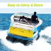 imageGoplus Floating Water Pad 91218 Lily Pad for Water Recreation and Relaxing TearResistant XPE Foam Floating Mat for Beach Ocean Lake18 x 6 x 15 Yellow