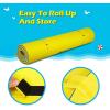imageGoplus Floating Water Pad 91218 Lily Pad for Water Recreation and Relaxing TearResistant XPE Foam Floating Mat for Beach Ocean Lake9 x 6 x 15 Yellow