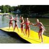 imageGoplus Floating Water Pad 91218 Lily Pad for Water Recreation and Relaxing TearResistant XPE Foam Floating Mat for Beach Ocean Lake9 x 6 x 15 Yellow