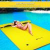 imageGoplus Floating Water Pad 91218 Lily Pad for Water Recreation and Relaxing TearResistant XPE Foam Floating Mat for Beach Ocean Lake9 x 6 x 15 Yellow