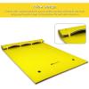 imageGoplus Floating Water Pad 91218 Lily Pad for Water Recreation and Relaxing TearResistant XPE Foam Floating Mat for Beach Ocean Lake9 x 6 x 15 Yellow