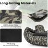 imageGoplus Inflatable Float Tube Fishing Belly Boat with Fish Ruler Pump Storage Bag Adjustable Straps Fishing Float Tube for Angling 350LBS Load CapacityUpgrade Camouflage  WRod Holder