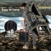 imageGoplus Inflatable Float Tube Fishing Belly Boat with Fish Ruler Pump Storage Bag Adjustable Straps Fishing Float Tube for Angling 350LBS Load CapacityUpgrade Camouflage  WRod Holder