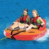 imageGoplus Inflatable Towable Tubes for Boating 1213 Riders Water Sports Tube for Boat to Pull Sofa Style Boat Tube with Drainage Dual Front and Back Tow PointsOrange  12 Person