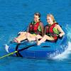 imageGoplus Inflatable Towable Tubes for Boating 1213 Riders Water Sports Tube for Boat to Pull Sofa Style Boat Tube with Drainage Dual Front and Back Tow PointsBlue  12 Person