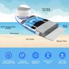 imageGoplus 105FT Inflatable Stand Up Paddle Board 6quot Thick SUP Cruiser with Free Premium SUP Accessories Backpack Adjustable Paddle and Hand Pump for Youth ampamp Adult