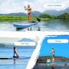 imageGoplus 105FT Inflatable Stand Up Paddle Board 6quot Thick SUP Cruiser with Free Premium SUP Accessories Backpack Adjustable Paddle and Hand Pump for Youth ampamp Adult