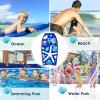 imageGoplus Boogie Boards for Beach 333741 Inches Lightweight Body Board w Wrist Leash EPS Core XPE Deck HDPE Slick Bottom Surfboard for Kids Teens Adults Surfing33 inch